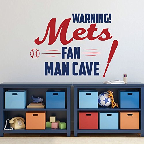 Amazon Com Ny Mets Wall Art Baseball Decorations Sports Team