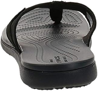 crocs santa cruz leather flip flops