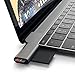 Satechi Aluminum Type-C Micro/SD Card Reader - Compatible with 2018 MacBook Air, 2018 iPad Pro, 2016/2017/2018 MacBook Pro/MacBook, Microsoft Surface Go and More (Space Gray)