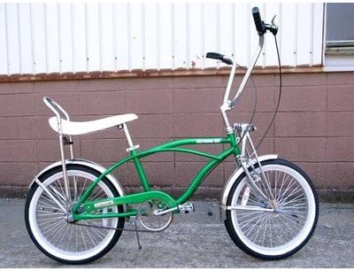 green lowrider bike