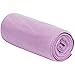 Shandali Hot Yoga Towel, Super Absorbent, 100% Microfiber, Suede, Bikram/HOT Yoga Towel (26.5 x 72) - African Violet
