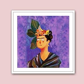 Framed Canvas Wall Art for Living Room, Bedroom Funny Famous Painting Theme Canvas Prints for Home Decoration Ready to Hang - 16x16 inches