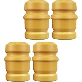 SWPHRT 4 Pack Suspension Bump Stops Replacement for 52087636AC | front and rear positions, left and right fit, Compatible with TJ 1997-2006 1500 2500 3500, replacement parts