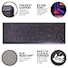 Amcomfy Anti Fatigue Kitchen Mat Cushioned Non Slip Comfort Floor Mats, Standing Mats for Home Kitchen Sink Office Standing Desk Standup Desk Riser Laundry (Dark Brown, 24