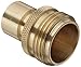 Dixon DGH7P Brass Quick-Connect Fitting, Garden Hose Male Plug, 200 psi Pressure