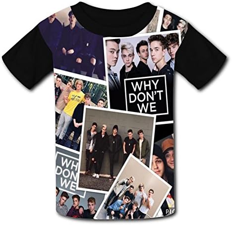 Youujihus Why_Don't_Invitation_We 3D Print Youth T-Shirts Crew Neck Kids Tees
