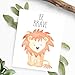 Nursery Wall Art Animal Paintings Set of 4, Safari Nursery Baby Kids Room Wall Prints, Baby Animal Portraits Lion Elephant Zebra Giraffe Nursery Art, Nursery Decor, Baby Kids Room, Wall Art, UNFRAMED