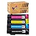 ONLYU Compatible Dell H625 H825 S2825 High Yield Toner Cartridge For Dell Laser H625cdw H825cdw S2825cdn Printer 1-Set(1Black 1Cyan 1Magenta 1Yellow)