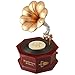 Downton Abbey Animated Musical Music Spinning Record Box Phonograph, 8