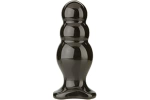Doc Johnson TitanMen - Master Tool #4 - Triple Ripple Plug - 6.6 in. Long and 2.6 in. Wide - Prostate Stimulating Anal Toy - 