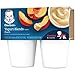 Gerber Baby Food, Yogurt Blends for Crawler, Peach, 4 count of 3.5 oz cups (Pack of 6)