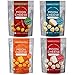 Moon Cheese 2 OZ, Pack of Four, Assortment (Cheddar, Gouda, Pepperjack, Sriracha), 100% Cheese and Gluten Free