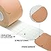 Udaily Kinesiology Tape Precut (3 Rolls Pack), Elastic Therapeutic Sports Tape for Knee Shoulder and Elbow, Breathable, Water Resistant, Latex Free