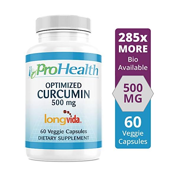 ProHealth Optimized Curcumin Longvida 60 Capsules (500 mg)