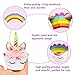 Unicorn Cake Topper and Unicorn Cupcake Toppers