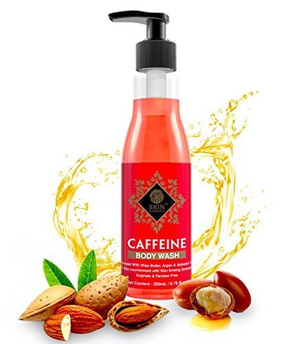 body wash with caffeine