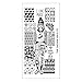 Maniology (formerly bmc) 6pc Super Cute Historically Themed XL Nail Polish Art Stamping Plates: Time Machine Master Set