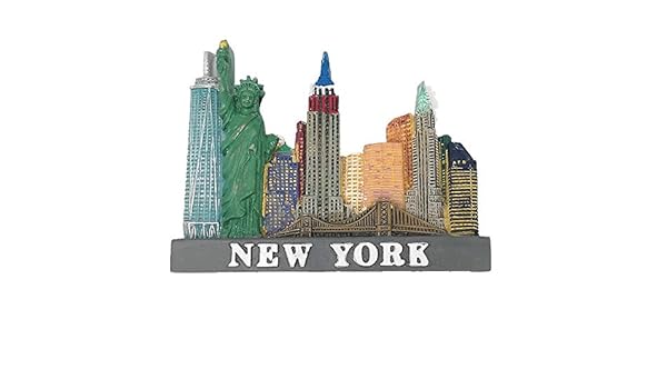 MUYU Magnet Imán 3D para Nevera de Nueva York EE. UU, Regalo de ...