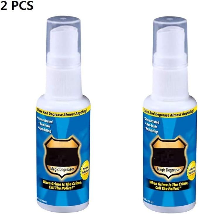 2PCS Miracle Degreaser Spray,Magic Degreaser Cleaner Spray,Kitchen