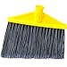 Rubbermaid Commercial Angle Broom, Replacement Head for Brooms: FG635100 and FG635500 (FG639700GRAY) Gray/Yellow, 10.5