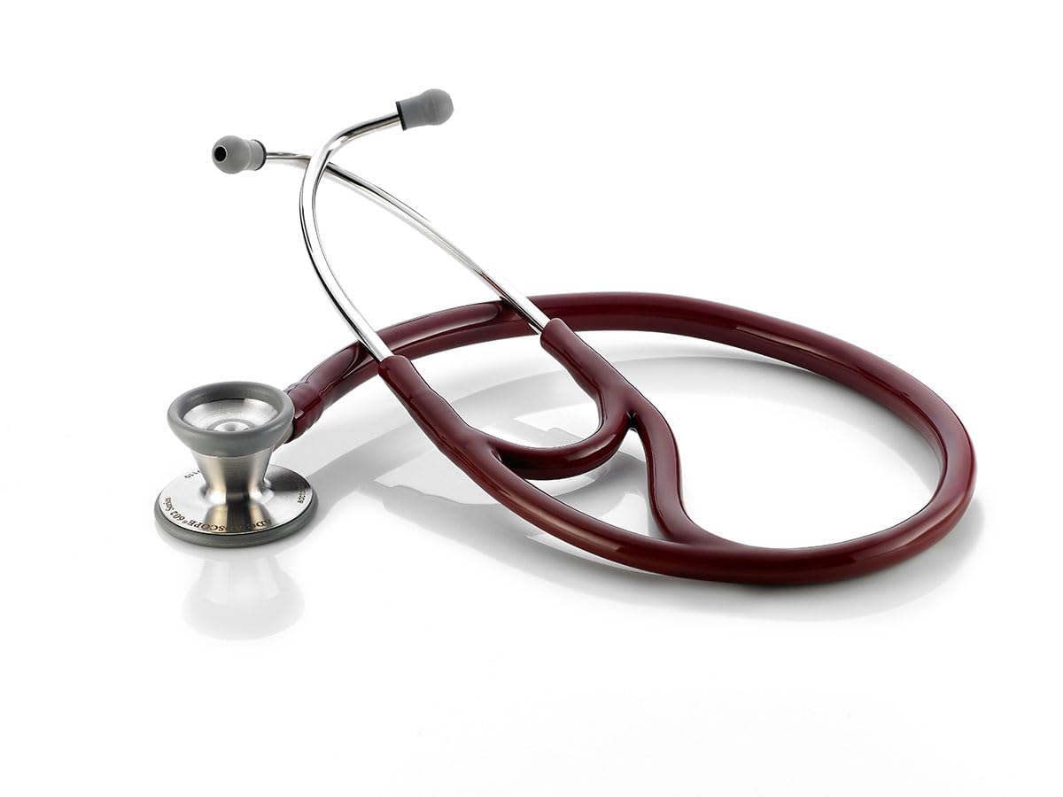 ADC Adscope 602 - Cardiology Stethoscope- Burgundy