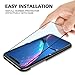 Seiaol for iPhone XR Screen Protector Tempered Glass,[3D Full Coverage] Ultra Slim Tempered Glass Film [9H Hardness] Screen Protectors for Apple iPhone xr 6.1 inch (2018),[Case Friendly] [2 Pack]