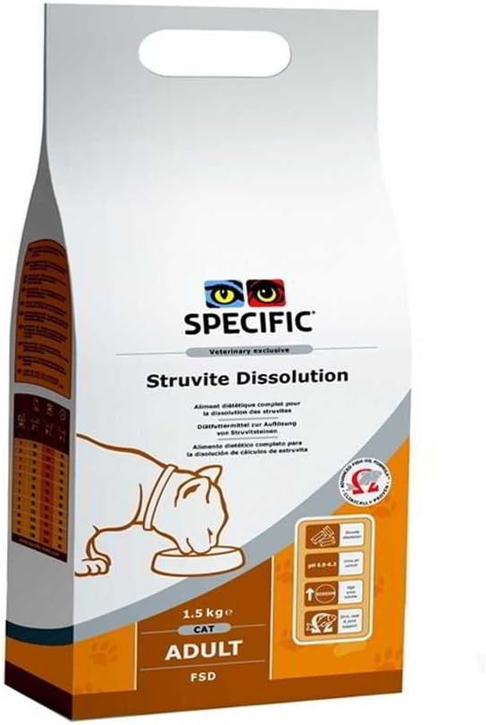 Specific FSD Struvite Dissolution, Dry Cat Food 1.5 kg Amazon.co.uk