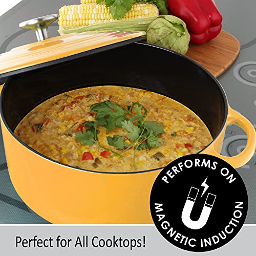 Chantal Enameled Cast Iron Cookware, 3 pc Set, Marigold Pricepulse