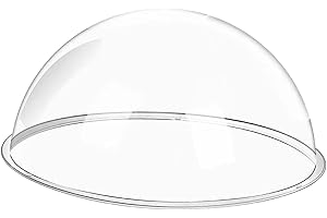 Generic Space Clear Capsule Dome Cover Acrylic Bed, Transparent Replacement Furniture Nest for DIY Skylight Window Perch Cat 