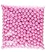 Bright Pink Shimmer Sixlets Candy 1LB Bag