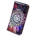 iPhone 6s Plus Case, Bfun Packing Bcov Colorful Mandala Sky Wallet Leather Cover Case For iPhone 6 Plus/6S Plus