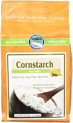Authentic Foods Cornstarch, 2.5 Pound