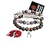 Zorbitz Inc. Bundle of 2 Karma Beads Bracelets believed to deliver Good Health and Protection. Included 36