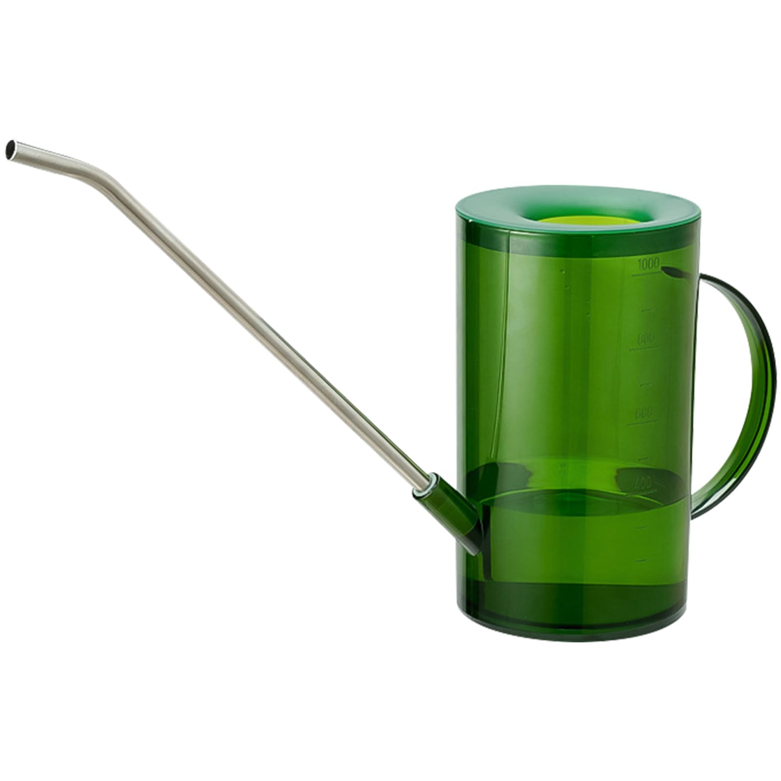 Lizbin Watering Can for Indoor Plants with Long Spout, Plant Watering Can, Small Watering Cans, Indoor Watering Cans for House Plants, Flowers, Succulents 1L/34oz (Green)
