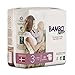 Bambo Nature Premium Eco-Friendly Baby Diapers (SIZES 1 TO 6 AVAILABLE), Size 3, 33 Count
