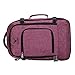 Hynes Eagle Travel Backpack 40L Flight Approved Carry on Backpack Men Large Cabin Weekender Laptop Backpack Women 15.6 inches Red Violet 2017