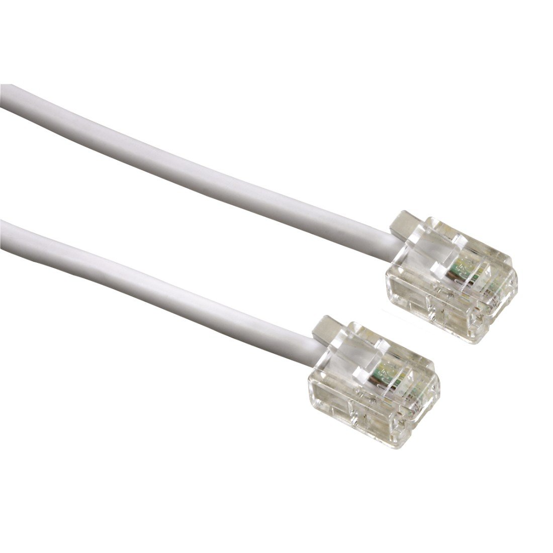 Hama Modular Male US 6P4C to Modular Male US 6P4C Connector 10 m