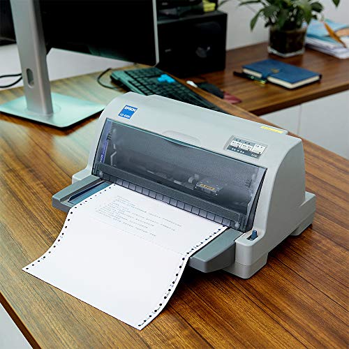 FirstZi 9-1/2 x 11 Inches Carbonless Continuous Forms Computer Paper, Printable NCR Copy Paper for Dot Matrix Printer, 1000 Count, 3-Ply 330 Sets, White/Pink/Yellow