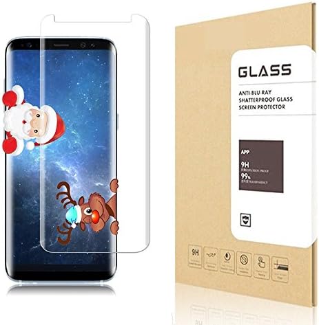 Samsung Galaxy S8 Plus Tempered Glass Screen Protector, Wtbone Screen Protector [No Bubbles][Anti-Glare][Anti Fingerprint] 3D Curved Screen Protector for S8 Plus