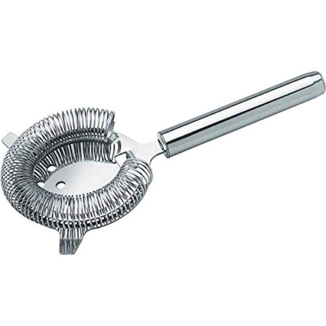 Deluxe Hawthorne Strainer 2 Prong - Case of 6 - Cocktail Filtering