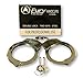 Police Edition Stainless Steel Professional Grade Handcuffs Stainless by Fury