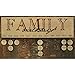 Family Birthday Calendar - Burgundy