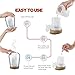 SUN-E Aromatherapy Oil Diffuser,100ML Essential Oil Ultrasonic Cool Mist Humidifier Waterless Auto Shut-off Perfect Gift With 3D 16 Color Changing Starburst LED Lights