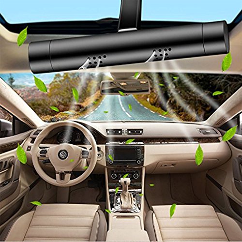 Speder Car Air Freshener Vehicle Vent Clip Fragrance Diffuser with Refill Bars(4 Trial Scents Bar and 1 Sponge Bar) Solid Air Purifier for Car Home Bathroom Office