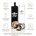 MAYA LUXURIOUS Tea Infuser Bottle Leakproof Double Wall Glass Travel Tea Mug with Stainless Steel Filter - BPA Free Tea Tumbler + Strainer for Loose Leaf Tea