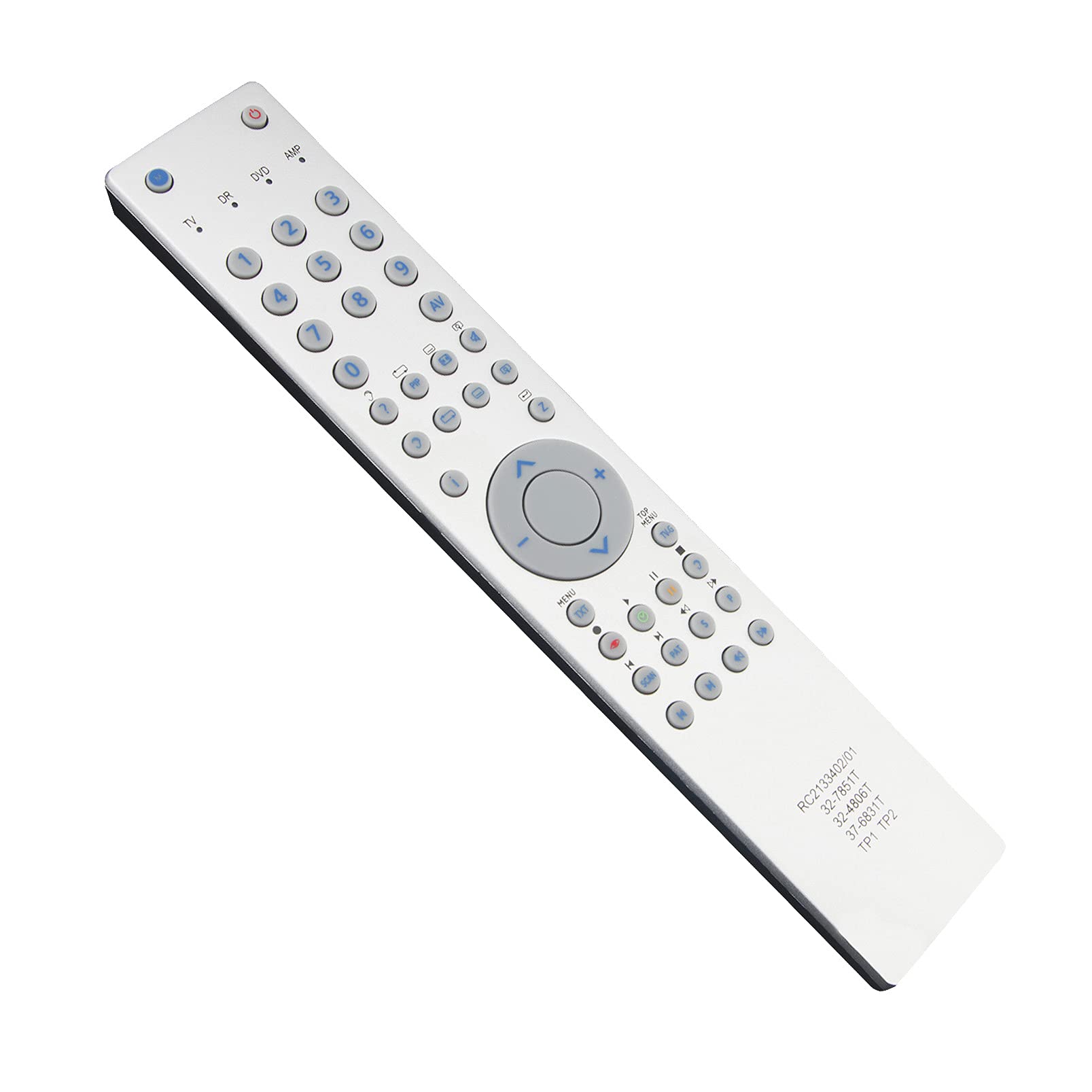 ALLIMITY RC2133402/01 Remote Control Replace fit for Grundig TV DVD TP1 TP2 RC2133402-01 RC213340201 32-7851T 32-4806T 37-6831T 37-6830T