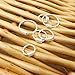 3 Pairs 10mm 8mm 6mm Sterling Silver Small Mini Tiny Hoop Earrings Endless For Women