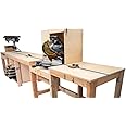 DIY Miter Saw Station with Storage Plans - Woodworking Bench Build