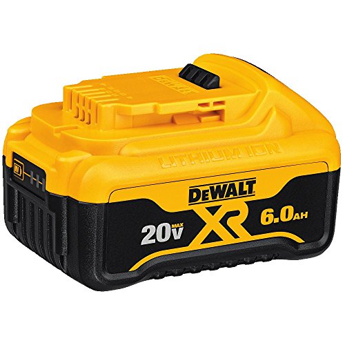 DEWALT 20V MAX 6 Ah Lithium Ion Battery (DCB206)