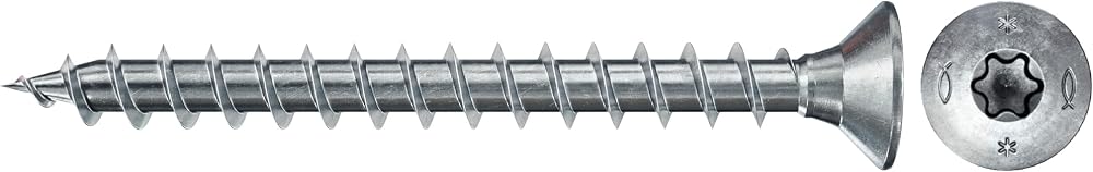 fischer PowerFast II CTF 3.0 x 25 Chipboard Screws 200 pcs TX10